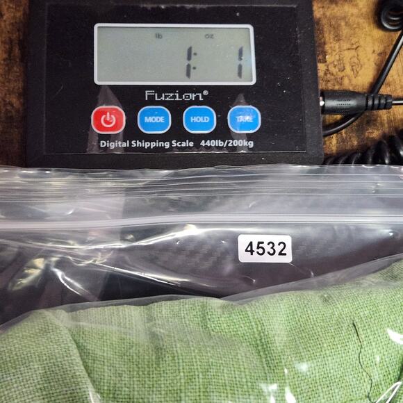 AS Ramie Blend Shacket Women’s SZ  Large Kelly Green Button Up Pointed Collar - Picture 16 of 16